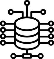 Data Storage Vector Icon Design