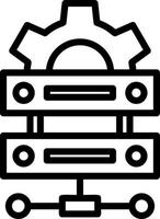 Database Vector Icon Design
