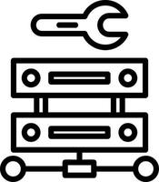 Data Engineering Vector Icon Design