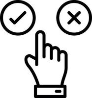 Customer Satisfaction Vector Icon Design