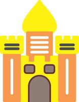 Castle Vector Icon Design