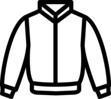 diseño de icono de vector de chaqueta varsity