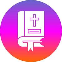 diseño de icono de vector de biblia