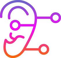 Ear Therapy Vector Icon Design