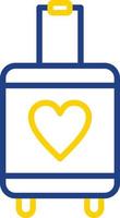Suitcase Vector Icon Design