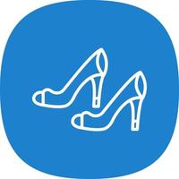 High Heels Vector Icon Design