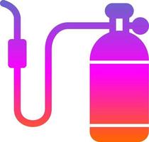 Oxygen Tank Vector Icon Design