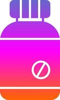 Tablets Bottle Vector Icon Design