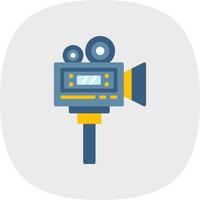 diseño de icono de vector de cámara de video