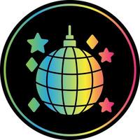 diseño de icono de vector de bola de discoteca