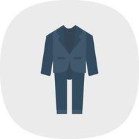 diseño de icono de vector de traje de hombre de boda