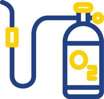 Oxygen Tank Vector Icon Design