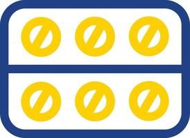 Tablet Package Vector Icon Design