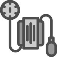 Tensiometer Vector Icon Design