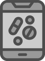 Online Pharmacy Vector Icon Design