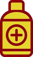 Ointment Bottle Vector Icon Design