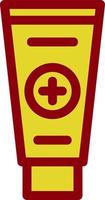 Ointment Tube Vector Icon Design