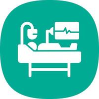 Medical Supervision Vector Icon Design
