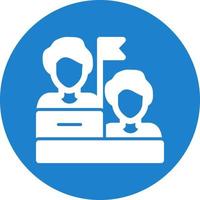 Leadership Vector Icon Design