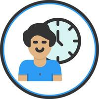 Time Management Vector Icon Design