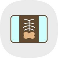 diseño de icono de vector de radiología