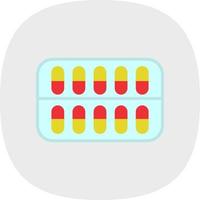 Pills Package Vector Icon Design