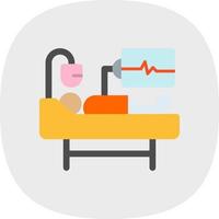 Medical Supervision Vector Icon Design