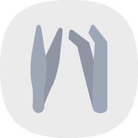 Tweezers Vector Icon Design