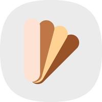 Tongue Depressor Vector Icon Design