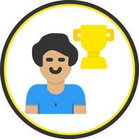 Achieving Goals Vector Icon Design