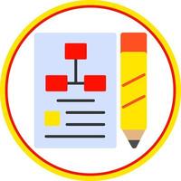 Planning Vector Icon Design