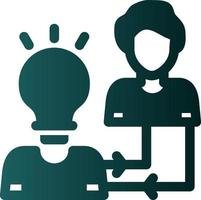 Exchange Ideas Vector Icon Design
