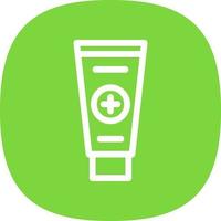 Ointment Tube Vector Icon Design