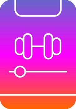 Exercise Tutorial Vector Icon Design