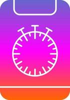Stopwatch Vector Icon Design
