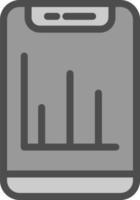 Statistics Vector Icon Design