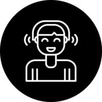 Listening Vector Icon