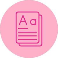 Flash Card Vector Icon