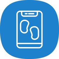 Pedometer Vector Icon Design