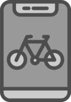 diseño de icono de vector de ciclismo