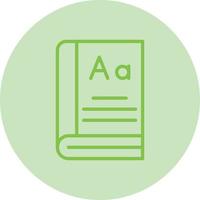 Dictionary Vector Icon