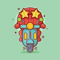 cool basketball ball character mascot riding scooter isolated cartoon in flat style design vector