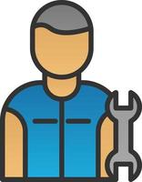 Mechanic Vector Icon Design