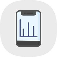 Statistics Vector Icon Design