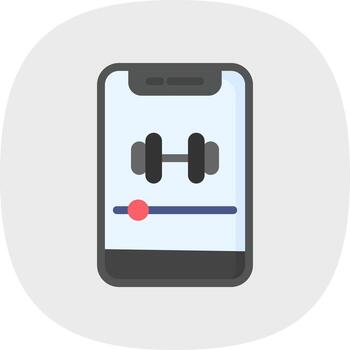 Exercise Tutorial Vector Icon Design