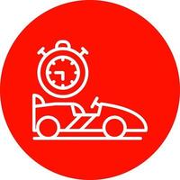 Race Stopwatch Vector Icon Design