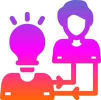 Exchange Ideas Vector Icon Design