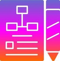 Planning Vector Icon Design