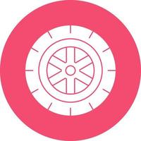 Tire Vector Icon Design