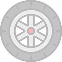 Tire Vector Icon Design